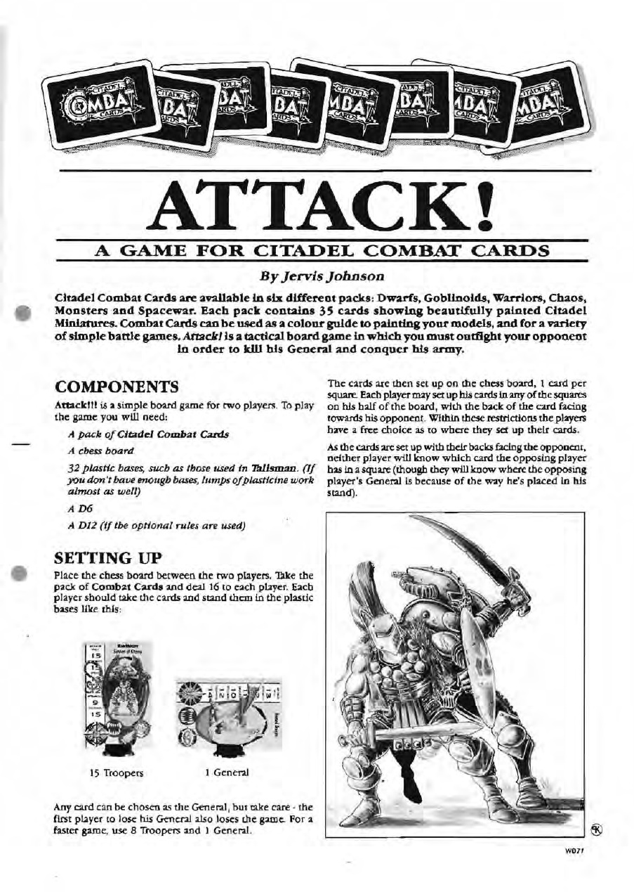 Citadel Combat Cards (1st Edition, 1988) - Моё, Warhammer 40k, Warhammer, Games Workshop, Citadel, Кки, Перевод, Old Warhammer, Rogue Trader, Длиннопост