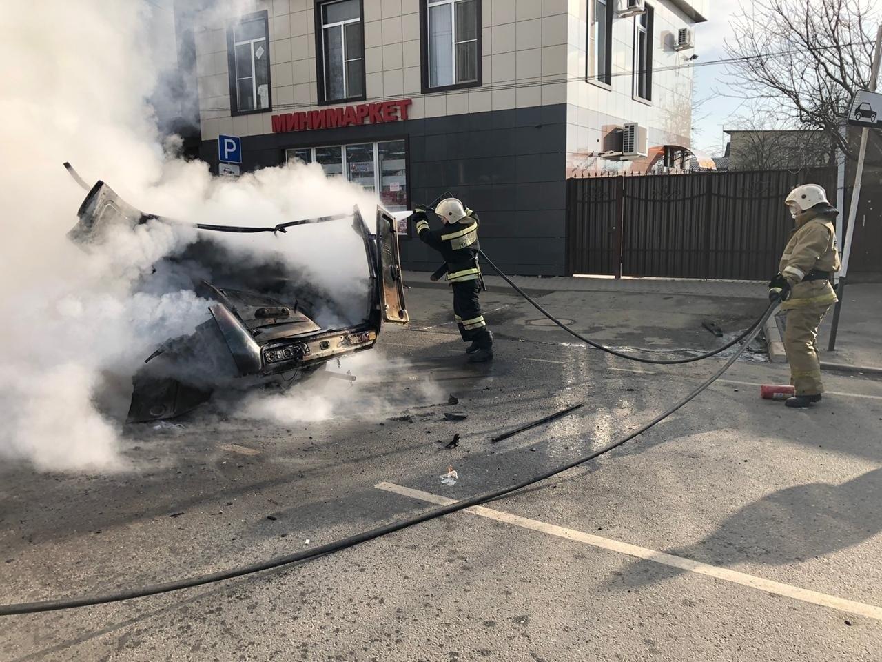 Взрыв газа после ДТП - ДТП, Майкоп, Взрыв газа, Видео, Длиннопост