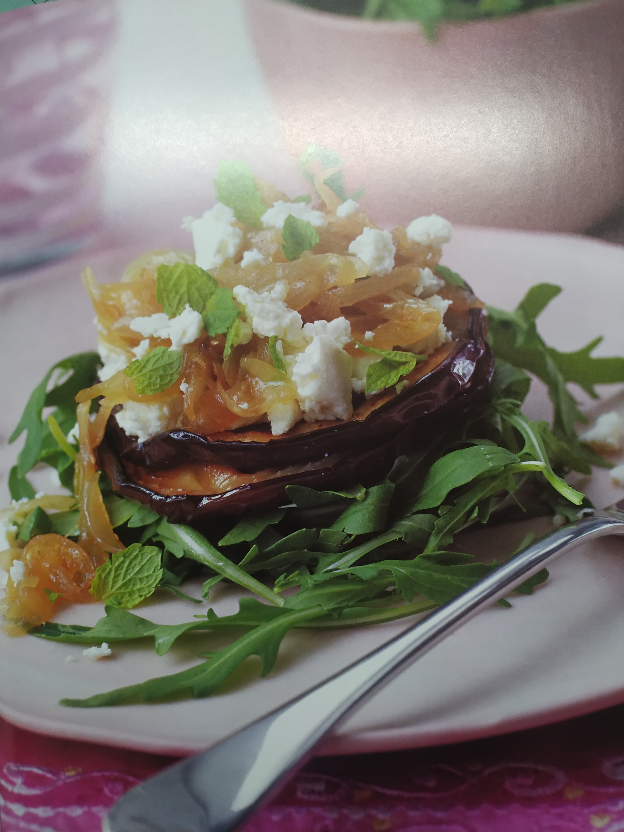 Eggplant with fried onions and cheese - My, Recipe, cookbook, Eggplant, Onion, Cheese, Breakfast, Snack, Longpost, Cooking