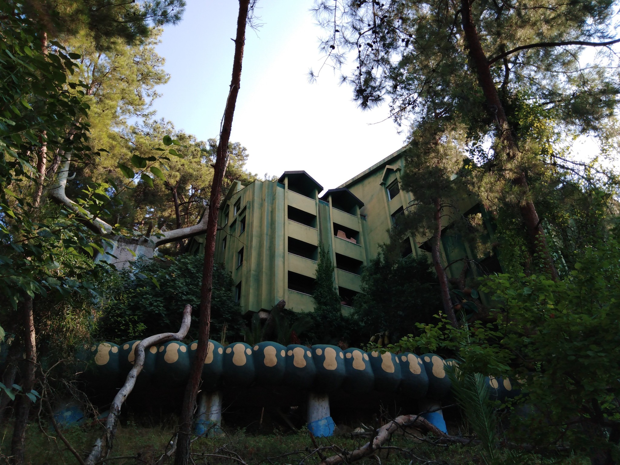 Abandoned hotel in Turkey - My, Abandoned, Turkey, Hotel, Longpost