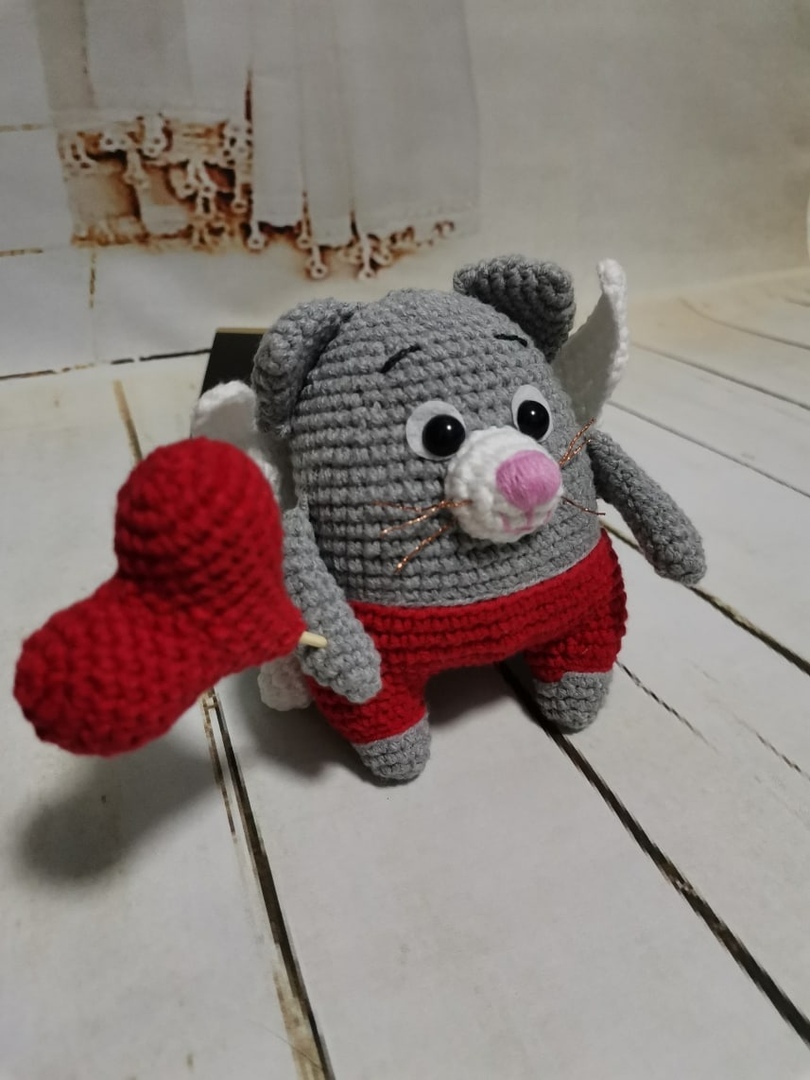 First toys of January - My, Knitted toys, Amigurumi, Crochet, Needlework without process, Longpost