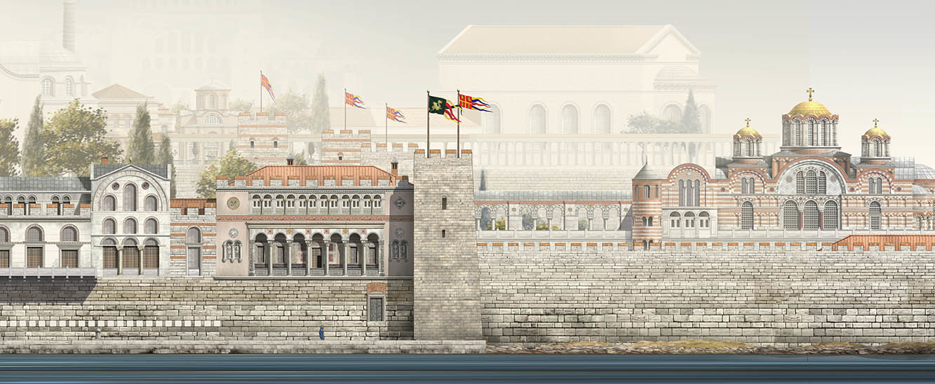 Great Palace of the Byzantine Emperors - Byzantium, Constantinople, Istanbul, Story, Longpost