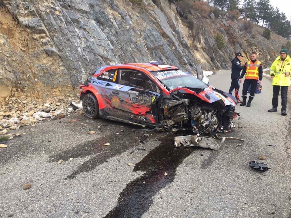 Crash at 160 km/h - Wrc, Hyundai, Rallycar, Rally, Автоспорт, Crash, Crash, Video, Longpost, Road accident