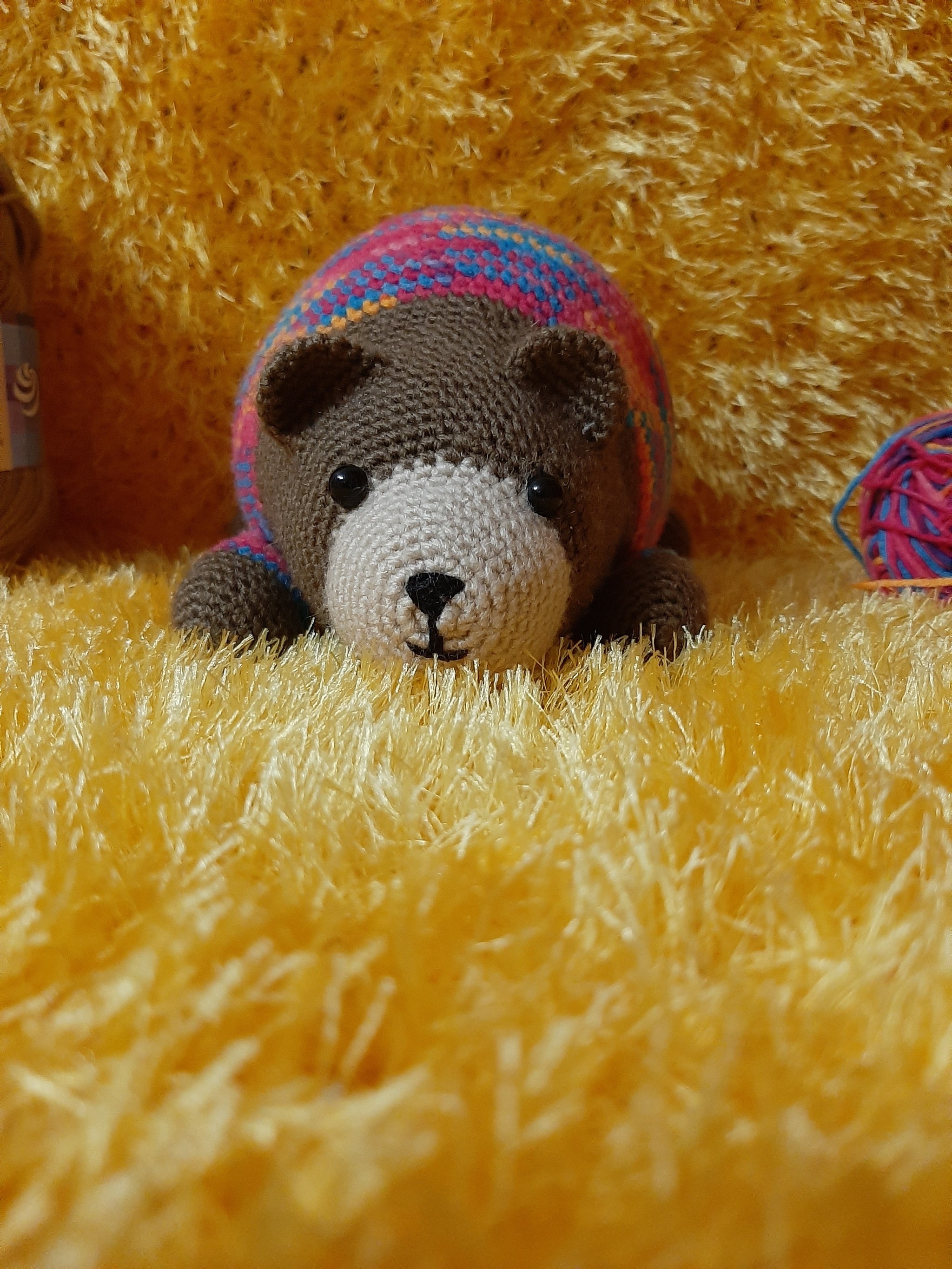 Pukhlyash)) - My, Soft toy, Crochet, Longpost