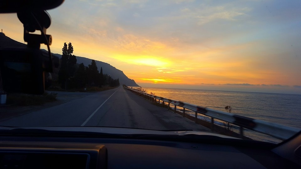 To Crimea by car: many photos and videos (Part 3) - My, Crimea, Tourism, Road trip, Relaxation, Russia, Ai-Petri, Tarkhankut, Video, Longpost