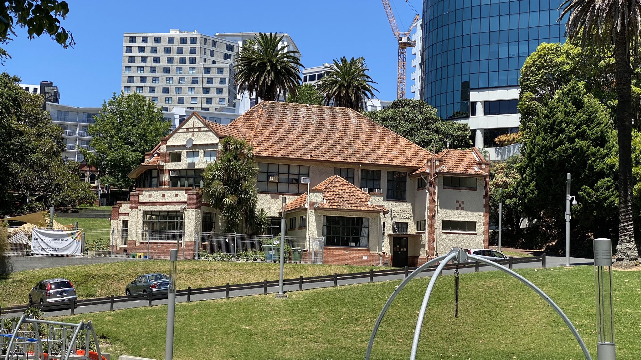 Kindergarten in the center of Auckland. New Zealand. December 2019 - My, New Zealand, Oakland, Longpost