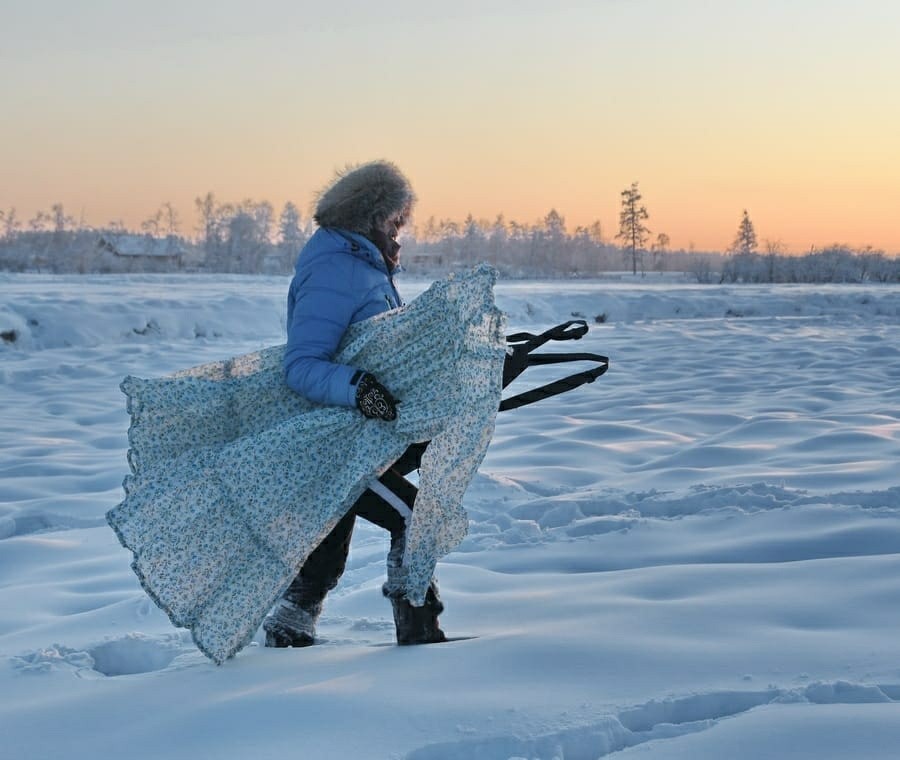 The power of Yakut frosts - freezing, The photo, Longpost