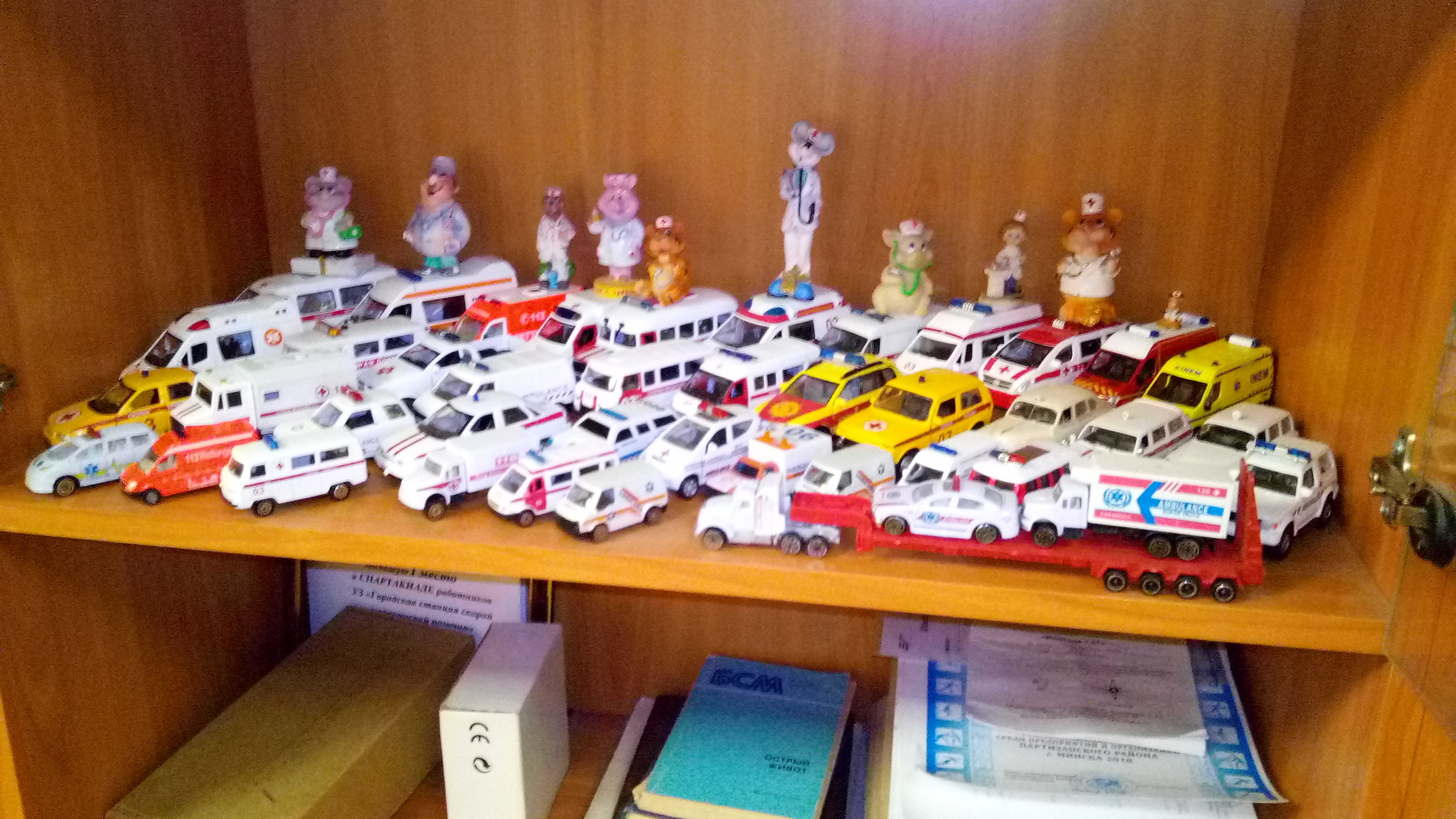 Collection of the head of the ambulance substation. Minsk - My, Collection, Bosses