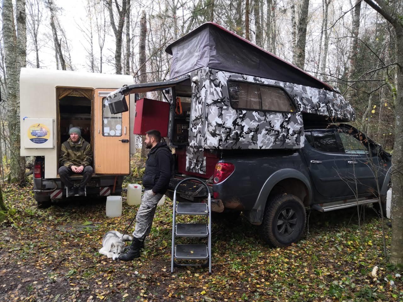 My friends' homemade campers. Part 3 - My, Road trip, Pilgrim, Camper, Residential module, Pickup, Longpost