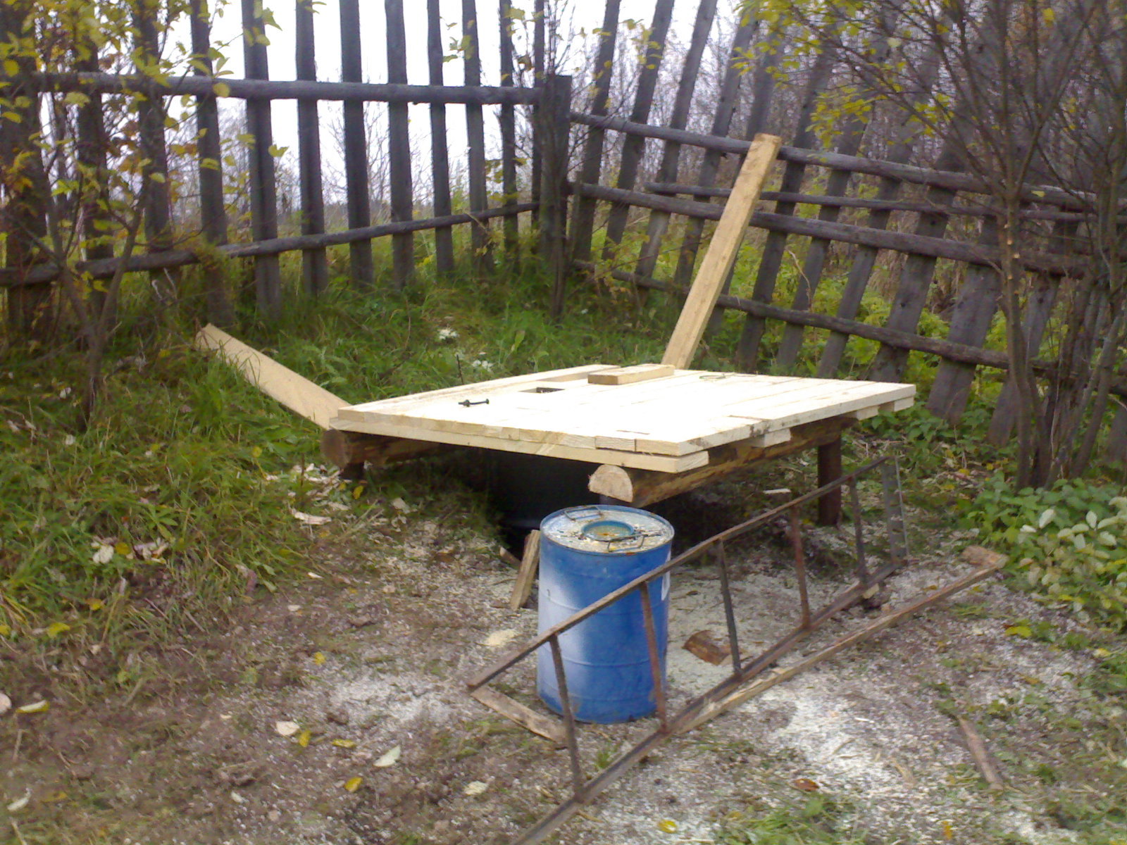 What you can't do without on a construction site - My, Favorite dacha, Dacha, Toilet, Building, Longpost