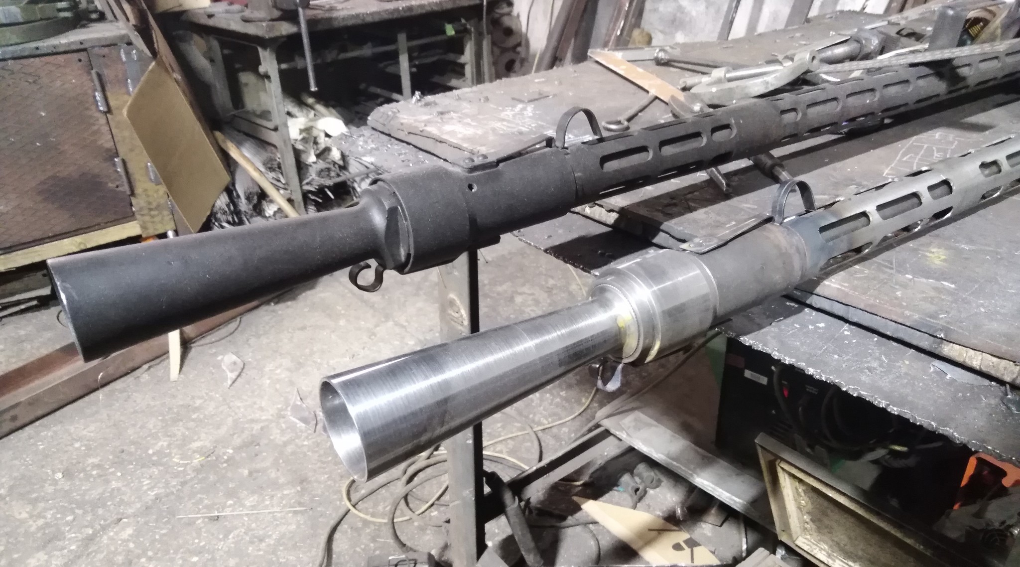 KPVT fake barrel - My, KWT, Machine gun, Layout, Longpost