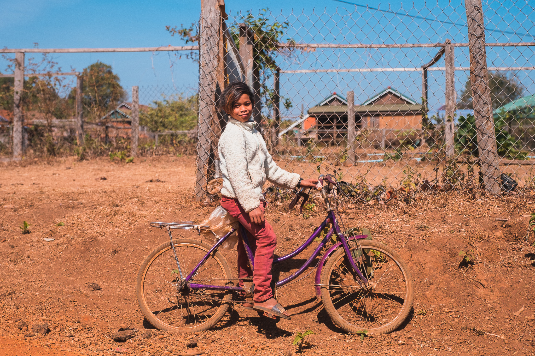 Cambodia - a village the size of a country - My, The photo, Travels, Children, Village, Portrait, Poverty, Monks, Longpost