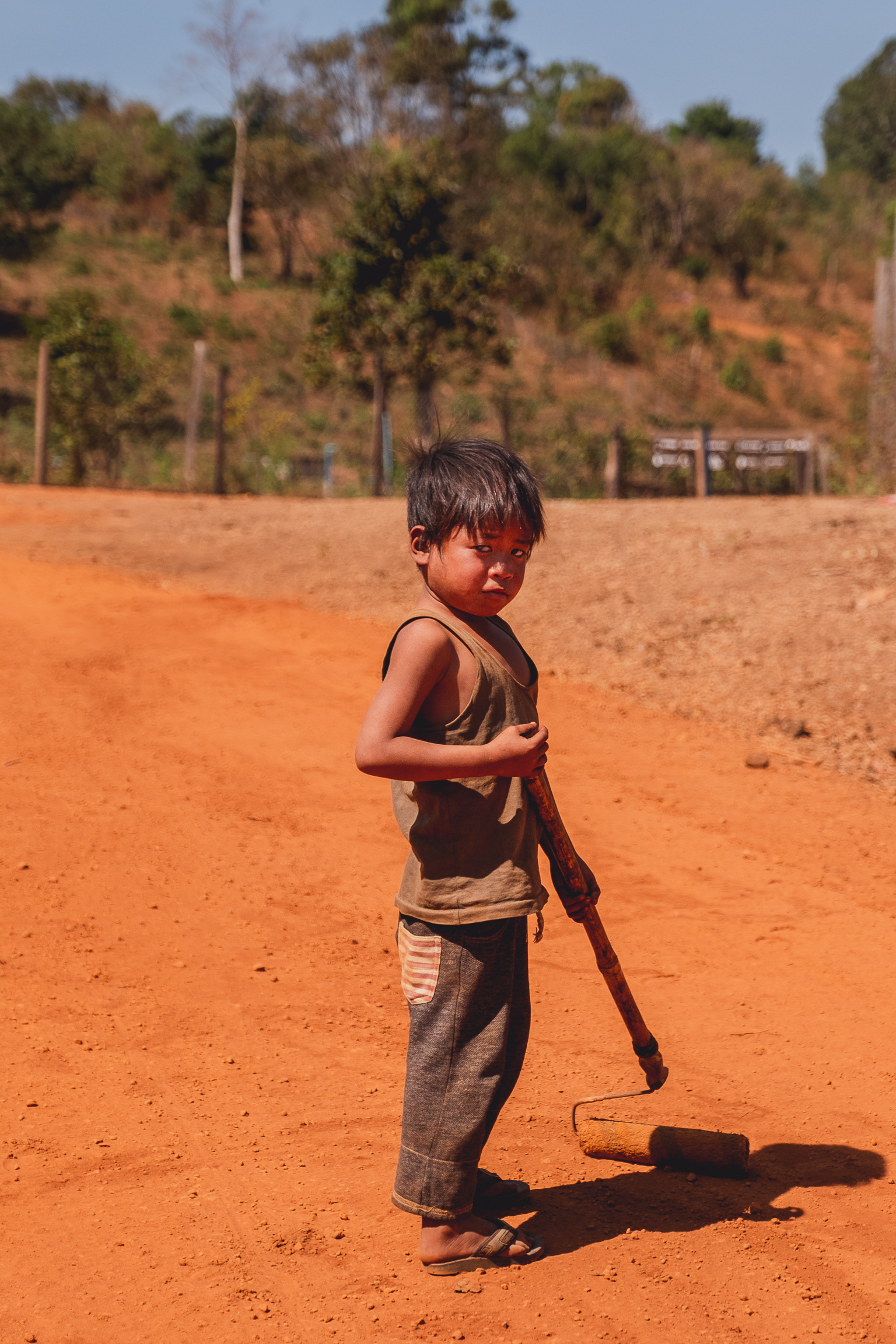 Cambodia - a village the size of a country - My, The photo, Travels, Children, Village, Portrait, Poverty, Monks, Longpost