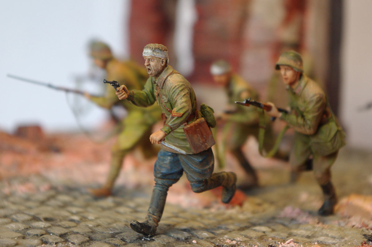 Fortress - My, Brest Fortress, The Great Patriotic War, Modeling, Diorama, Longpost