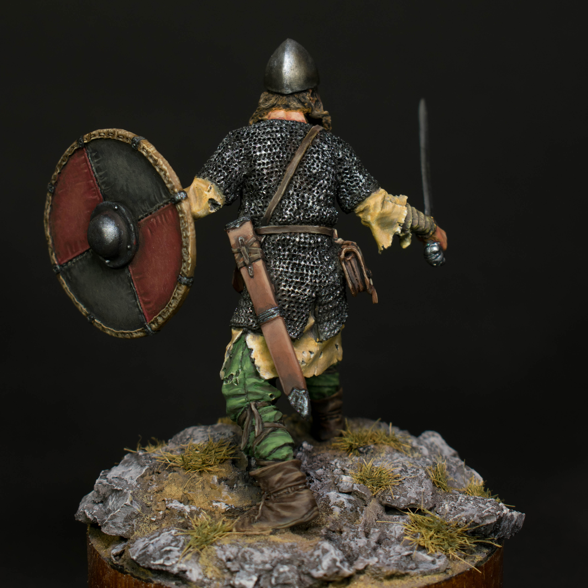 Berserk - My, Painting miniatures, Викинги, Berserk, Miniature, Toy soldiers, Longpost