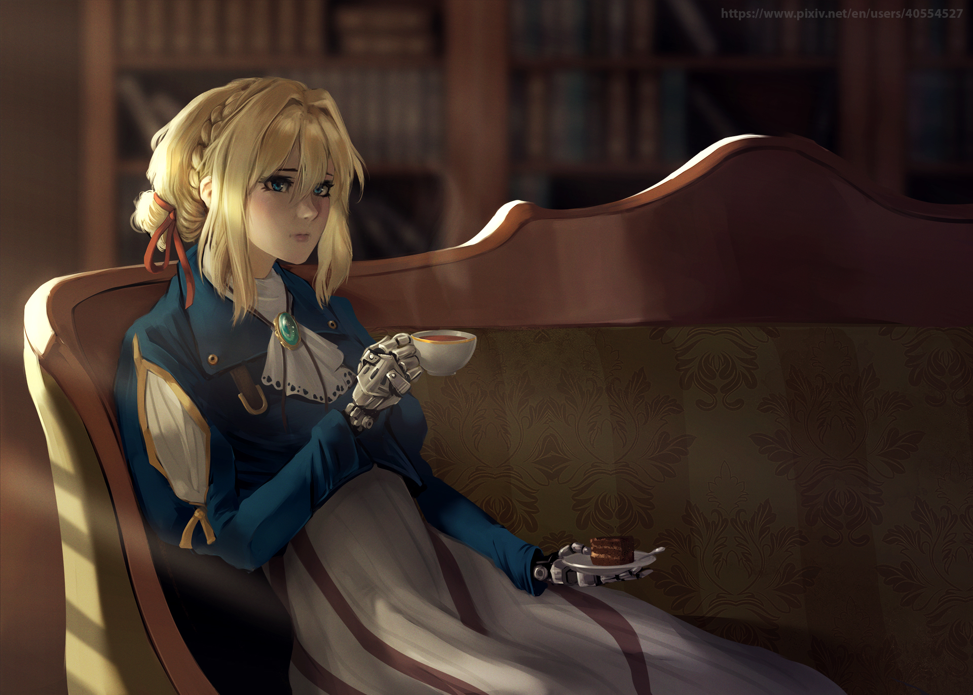 I never asked for this - Anime Art, Аниме, Violet Evergarden