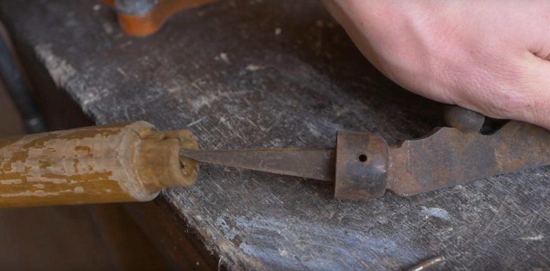 Restoration of garden shears - My, Berendey, Restoration, Scissors, Homemade, With your own hands, Longpost, Video, Needlework with process