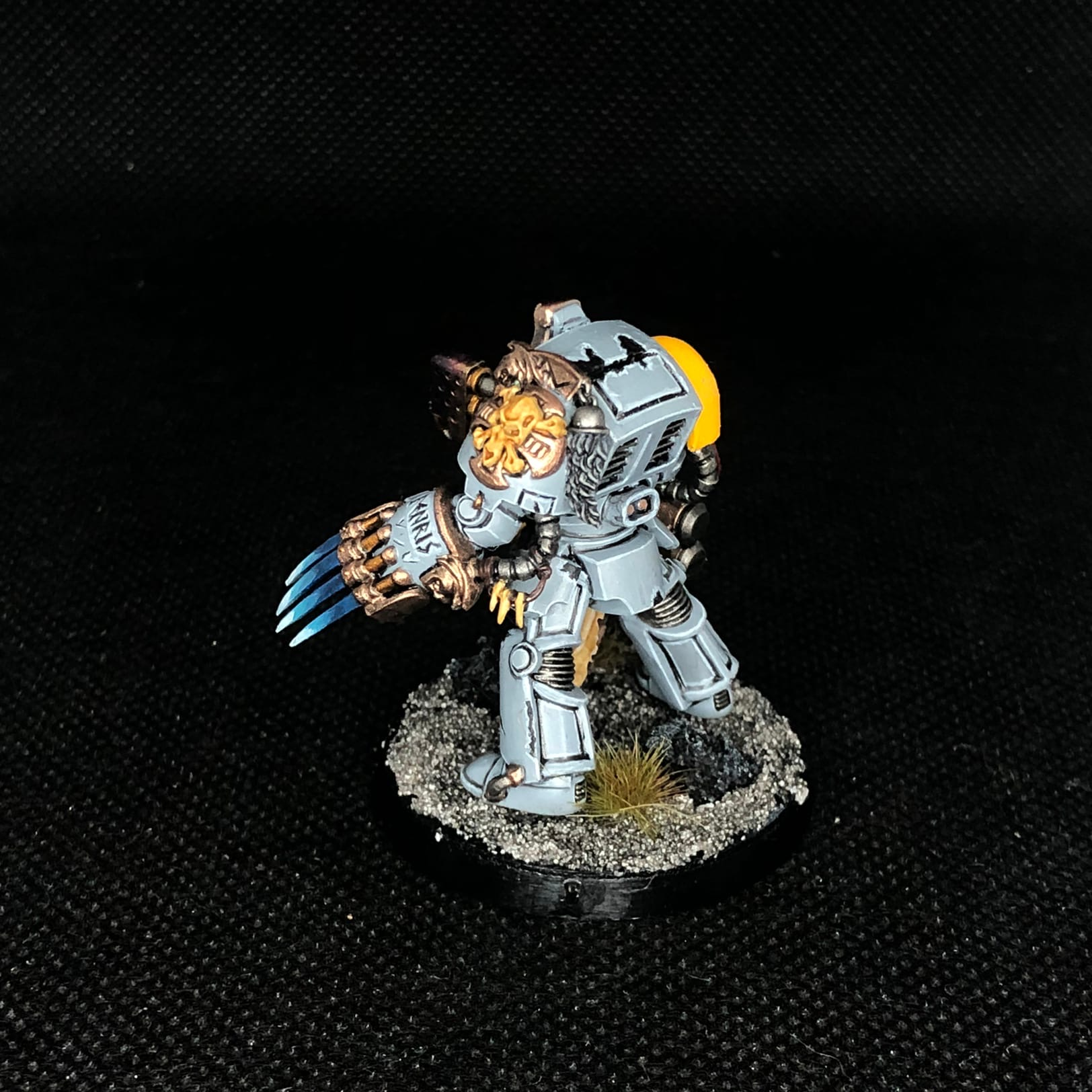 A little Wolf Guard for your feed - My, Wh miniatures, Warhammer 40k, Space wolves, Miniature, Wh painting, Longpost