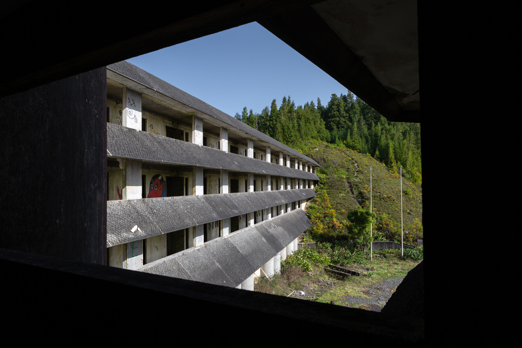 Photography of the hotel Monte Palace - My, Abandoned, Hotel, Portugal, Longpost, Azores