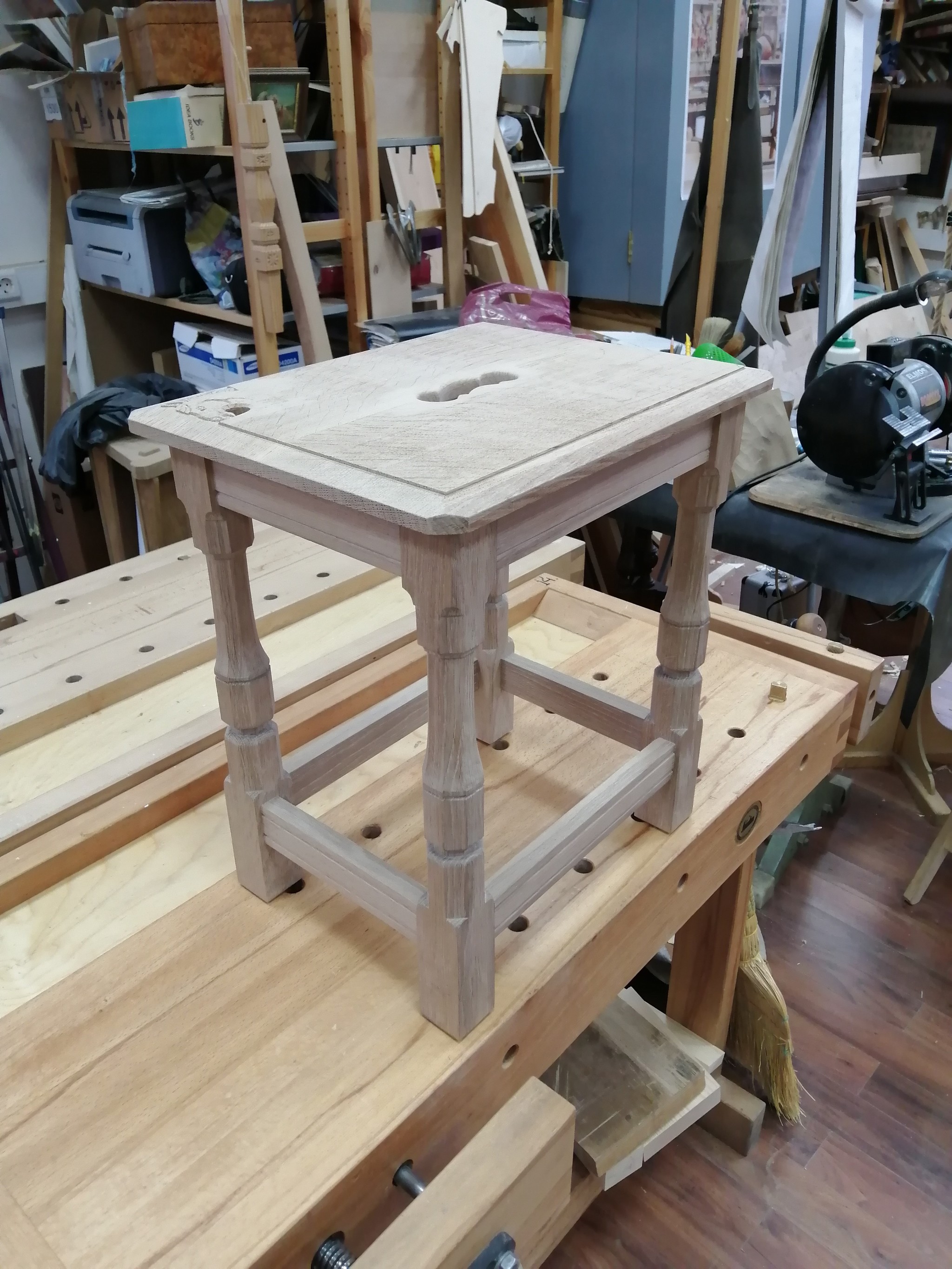 Set for the festival - My, Carpentry workshop, Stool, With your own hands, Longpost