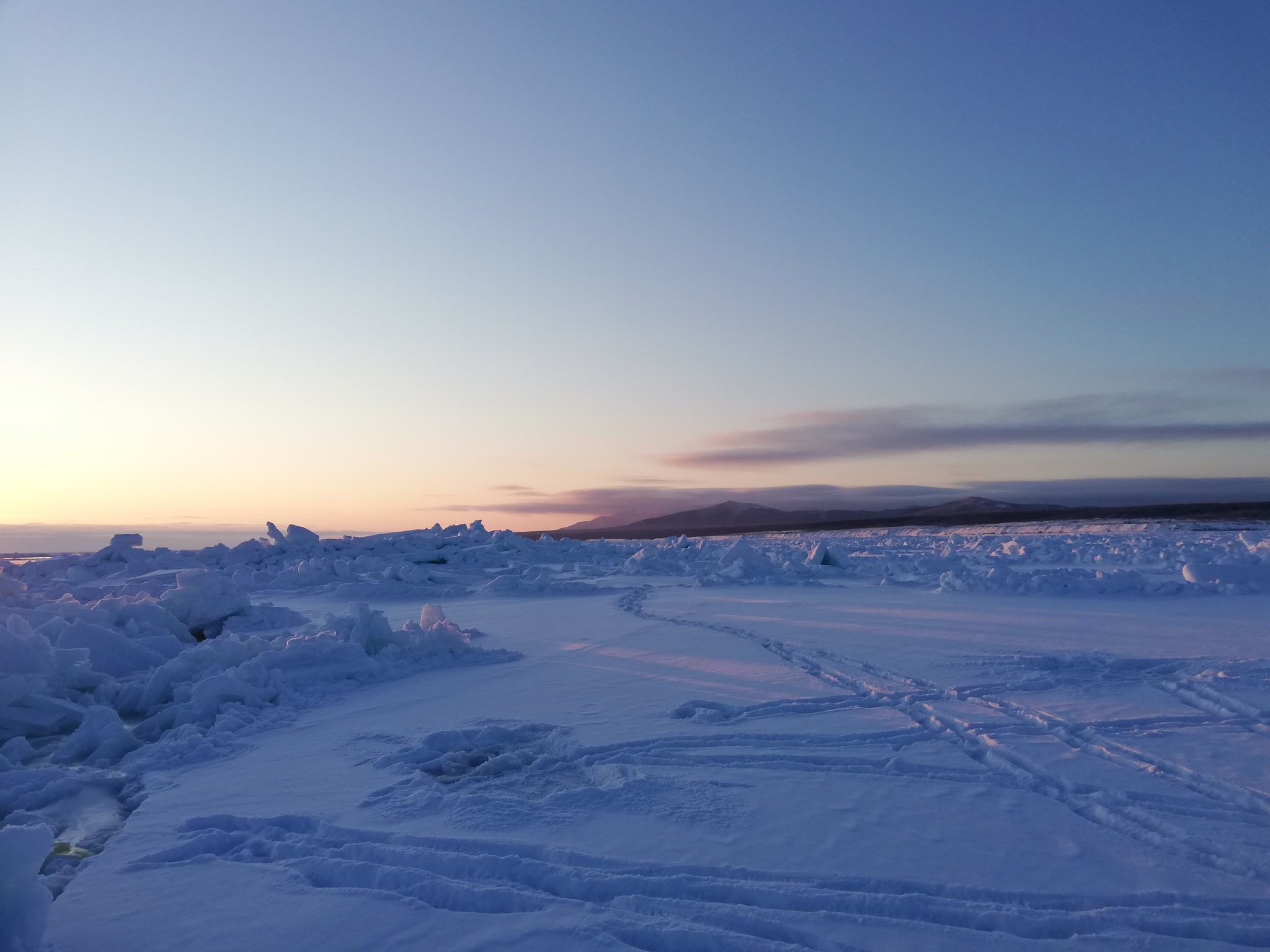 Winter fishing. Sakhalin - My, Fishing, Smelt, Ice, Sakhalin, Longpost