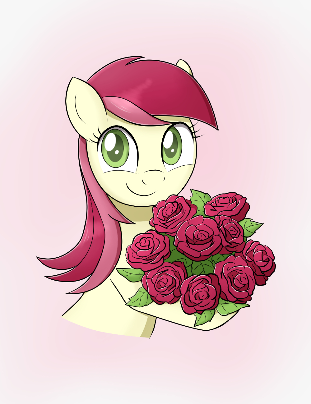 Rose - My little pony, PonyArt, Roseluck, Mew-Me