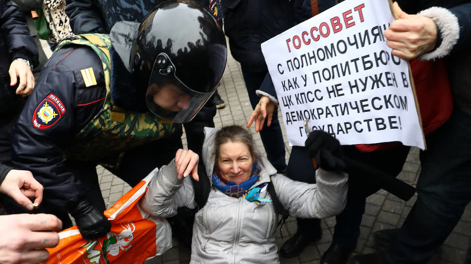 The video shot by picketers in a paddy wagon gives me chills - Politics, Saint Petersburg, Picketers, Video, Longpost