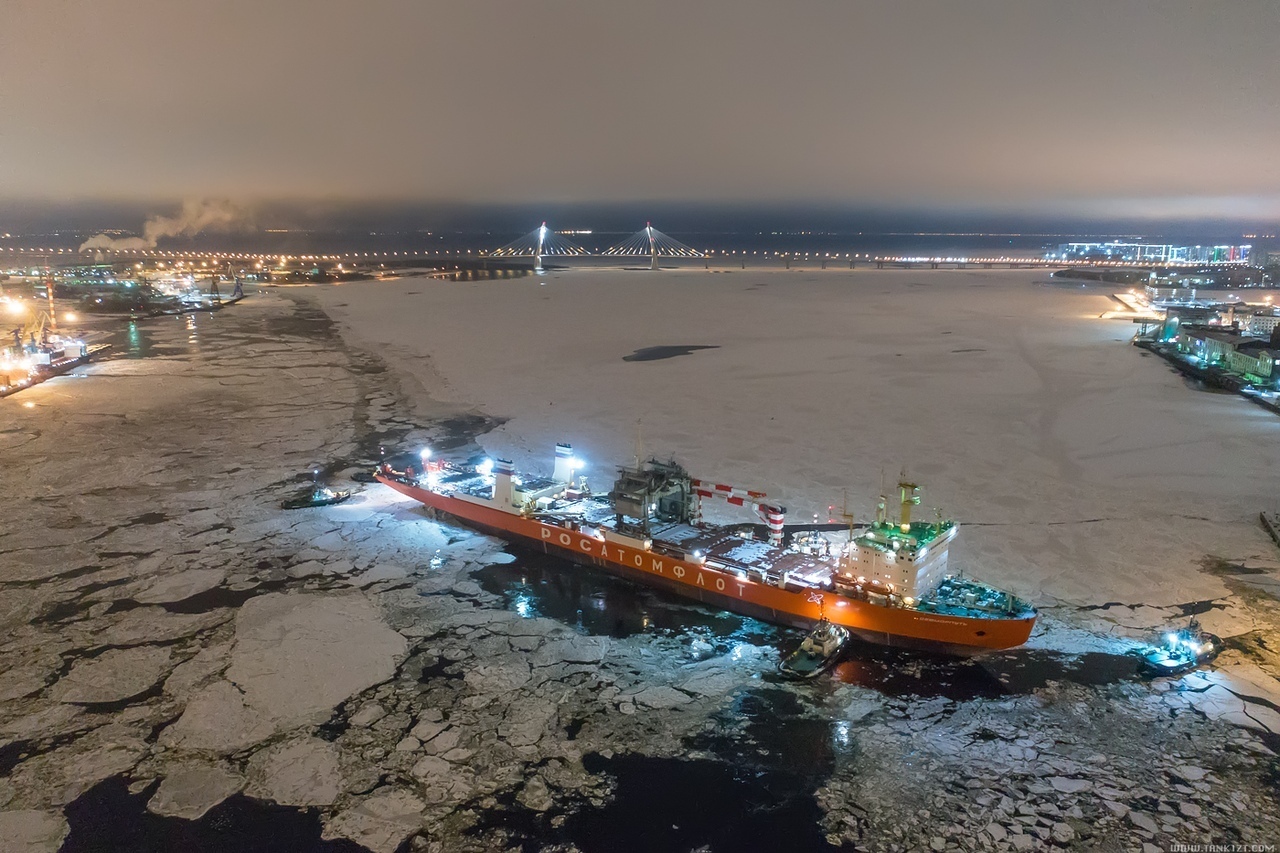 «Севморпуть» - Северный морской путь, Лихтеровоз, Росатом, Длиннопост, Росатомфлот