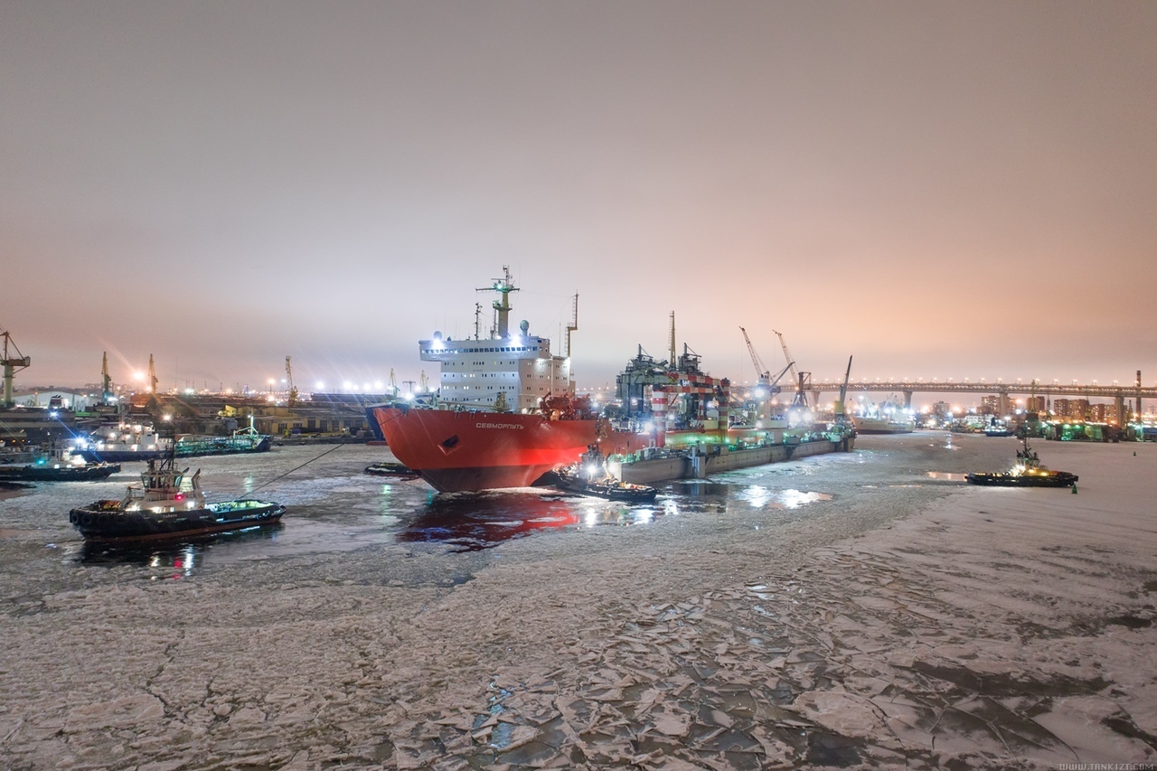 «Севморпуть» - Северный морской путь, Лихтеровоз, Росатом, Длиннопост, Росатомфлот