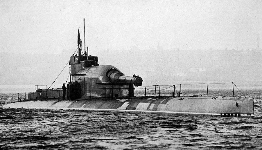 Submarines with a gun like a battleship, and other creations of British genius - My, Fleet, Warships, Story, Military history, Interesting, Yandex Zen, Longpost