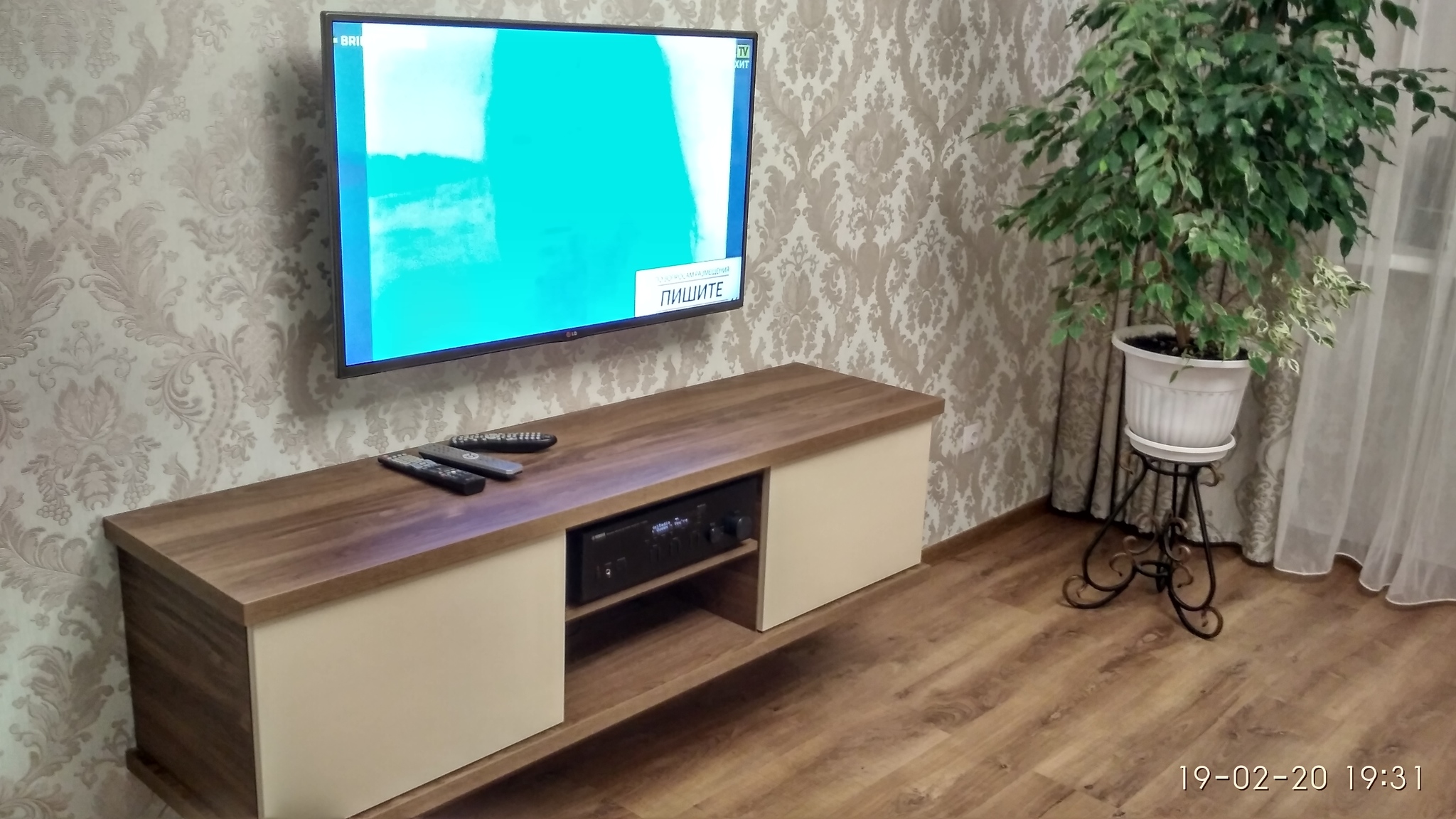 Reply to the post “Post No. 12. Everything (not) as in the picture. Part 1. Hanging TV stand» - My, With your own hands, TV stand, Reply to post