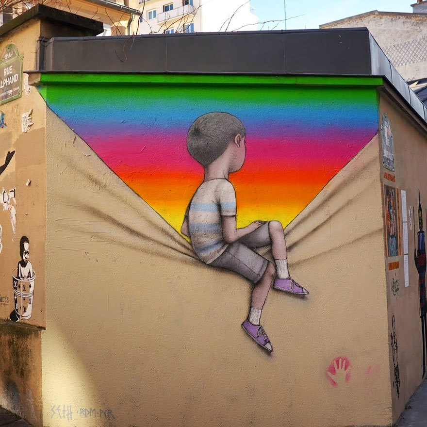 When Street Art Warms the Soul - Street art, Art, Drawing, Mood, Graffiti, Images, Longpost