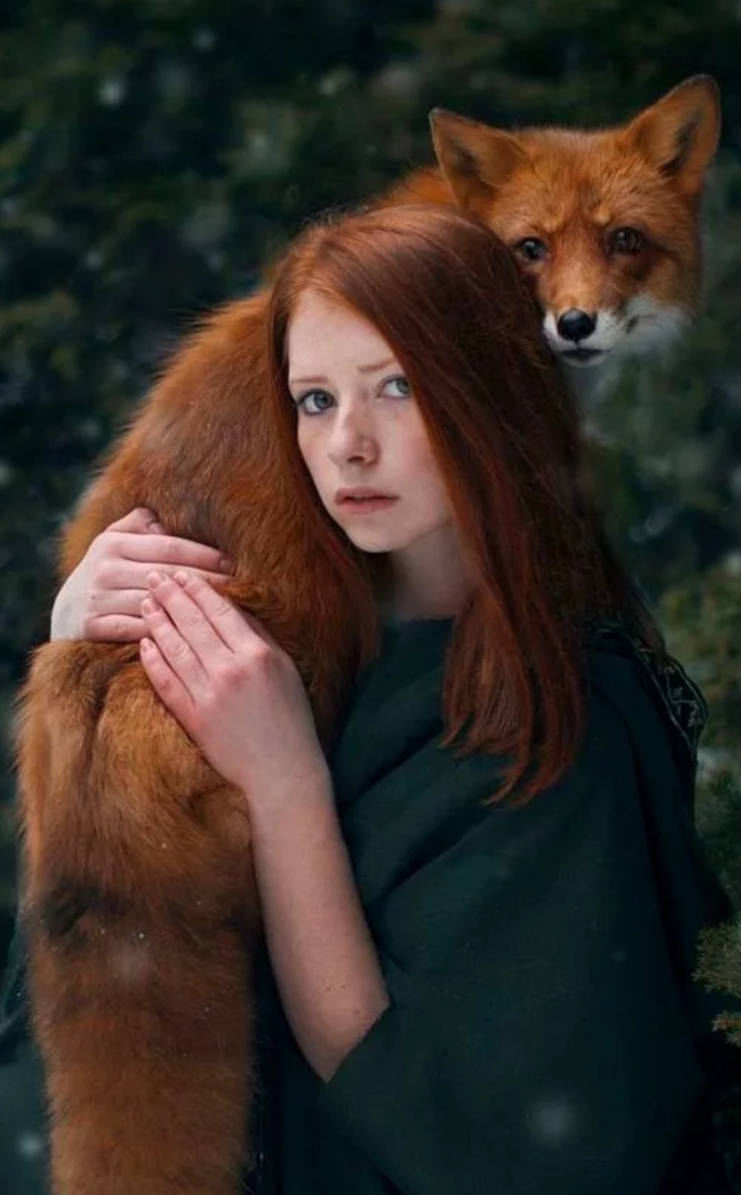 Redness - Redheads, Girls, Fox, beauty, The photo, Longpost