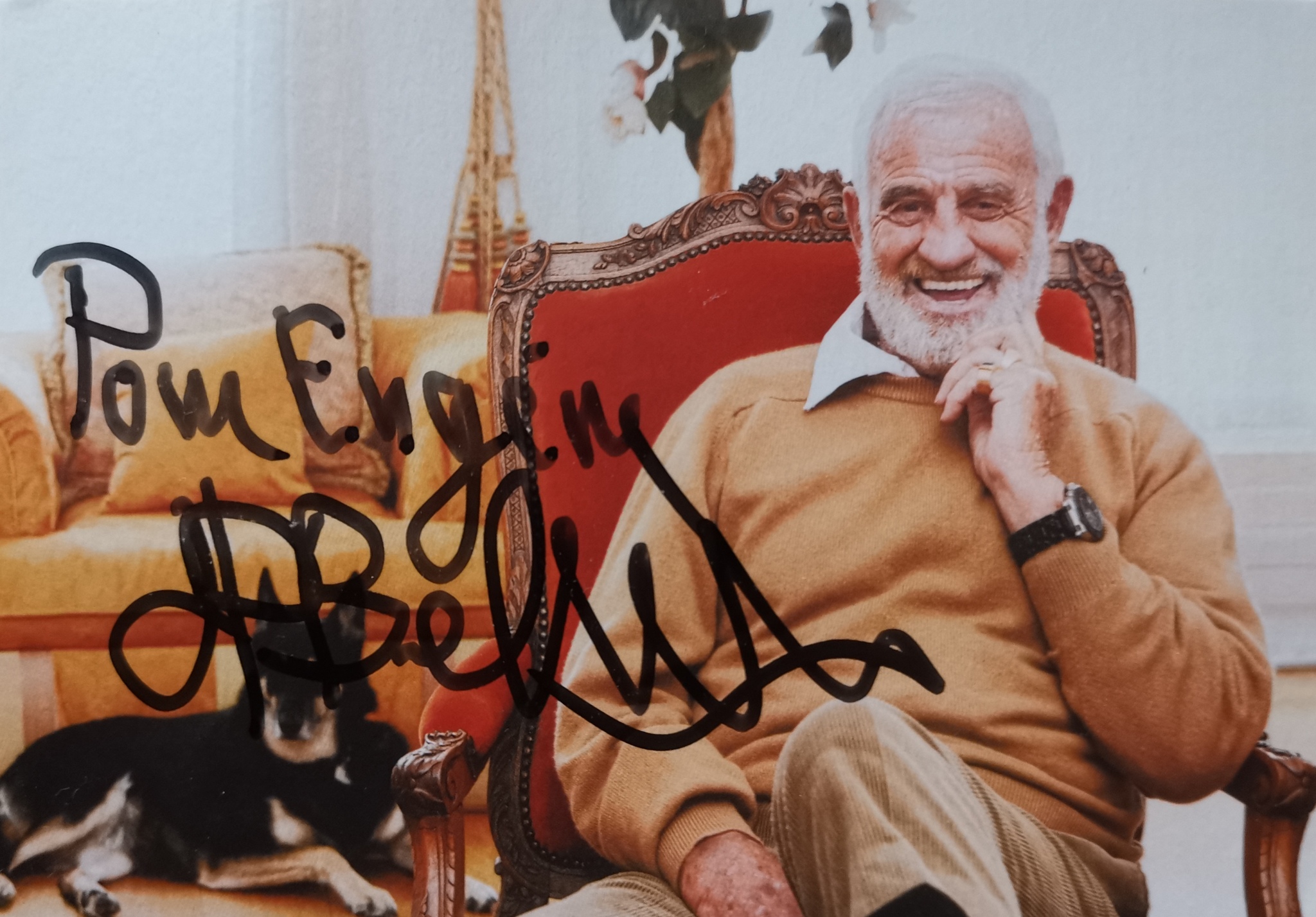 Envelope of Happiness - My, Autograph, Letter, Surprise, Jean-Paul Belmondo, Joy, Longpost, Actors and actresses, Celebrities