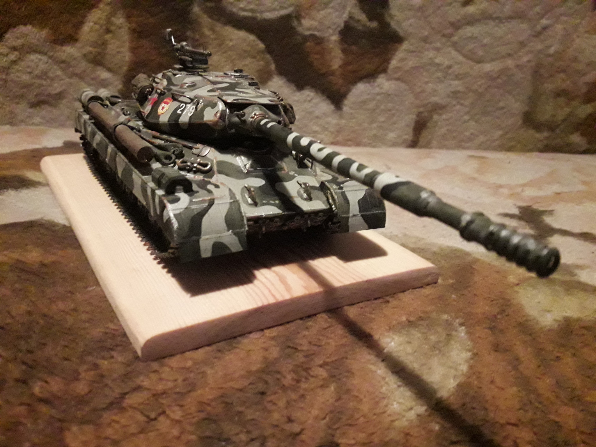 IS-4 tank in 1:35 scale - My, Tanks, Modeling, Longpost, IS-4