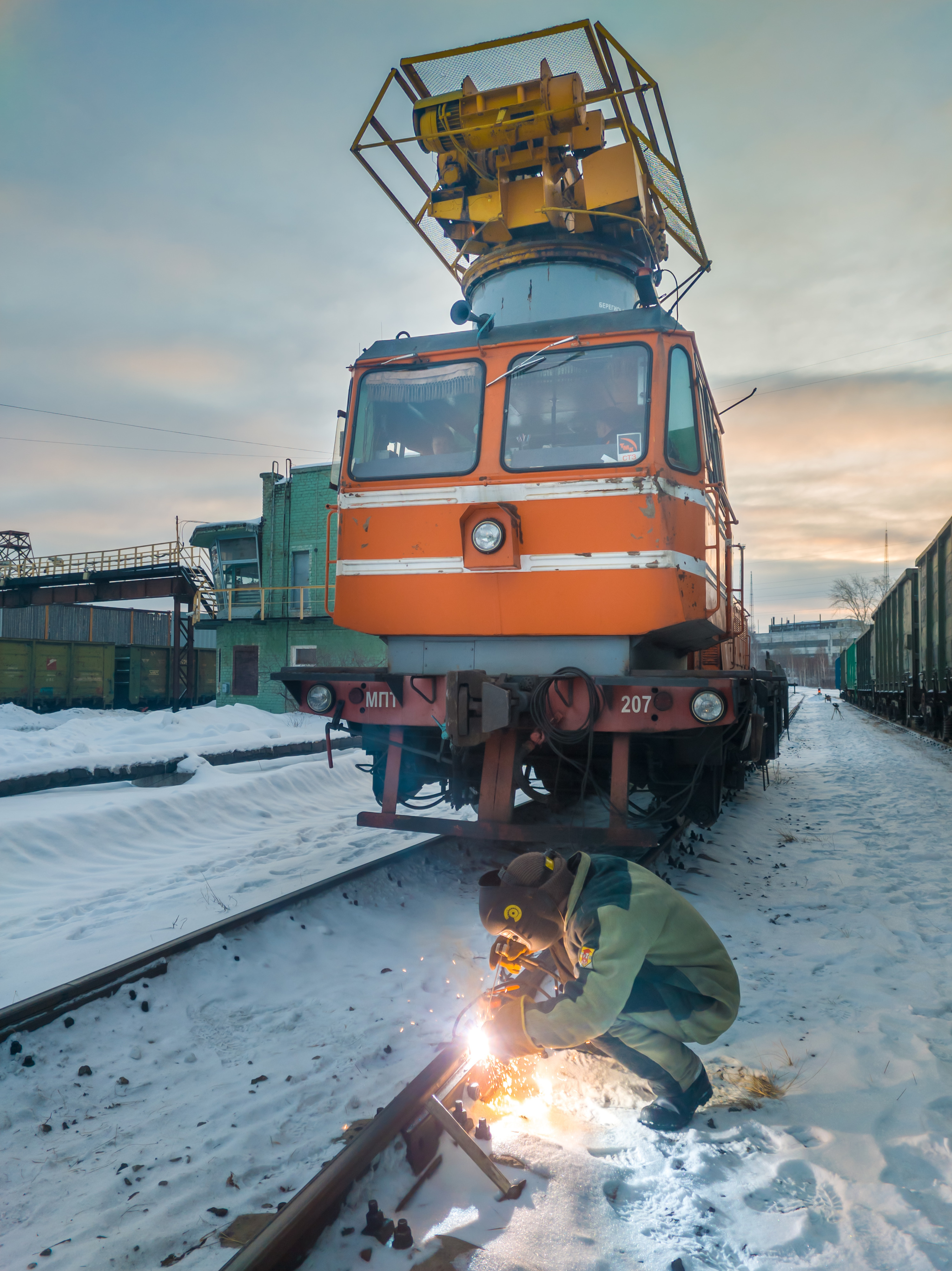 Photo sketches of the “romance” of everyday work - My, Railway, Work, Work days, A life, Longpost