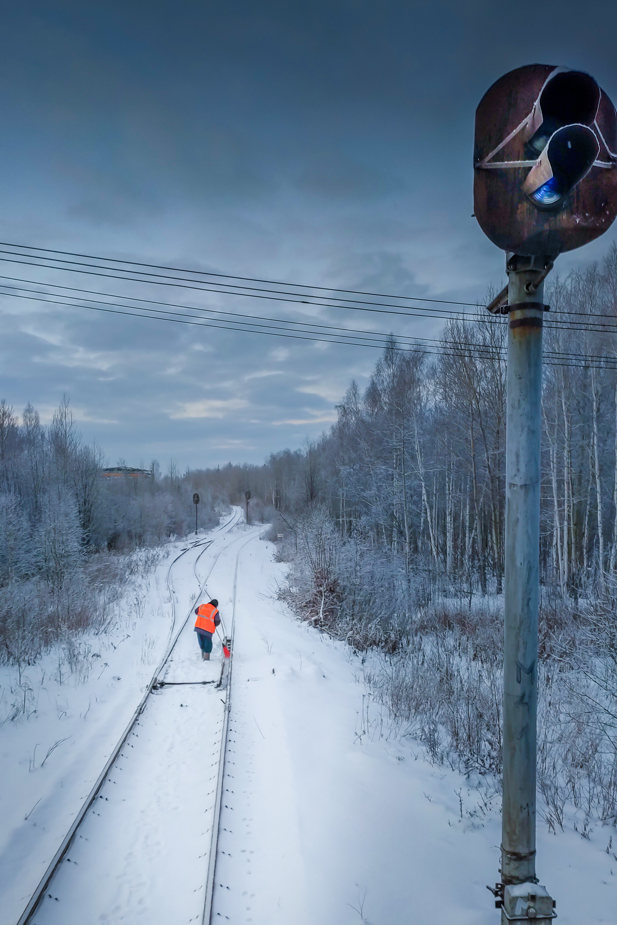 Photo sketches of the “romance” of everyday work - My, Railway, Work, Work days, A life, Longpost