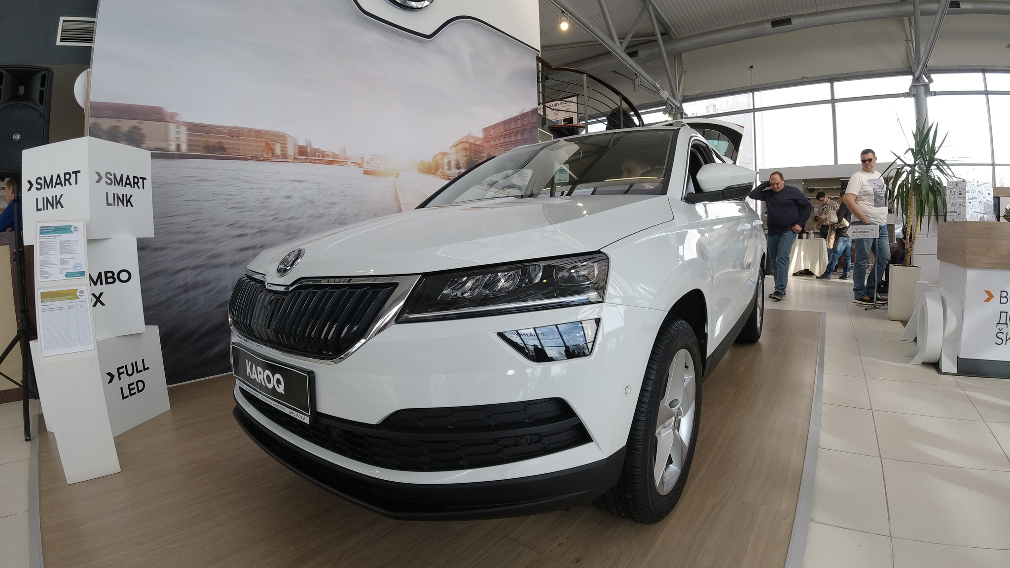 Шкода китайской сборки. Skoda Karoq Blue.