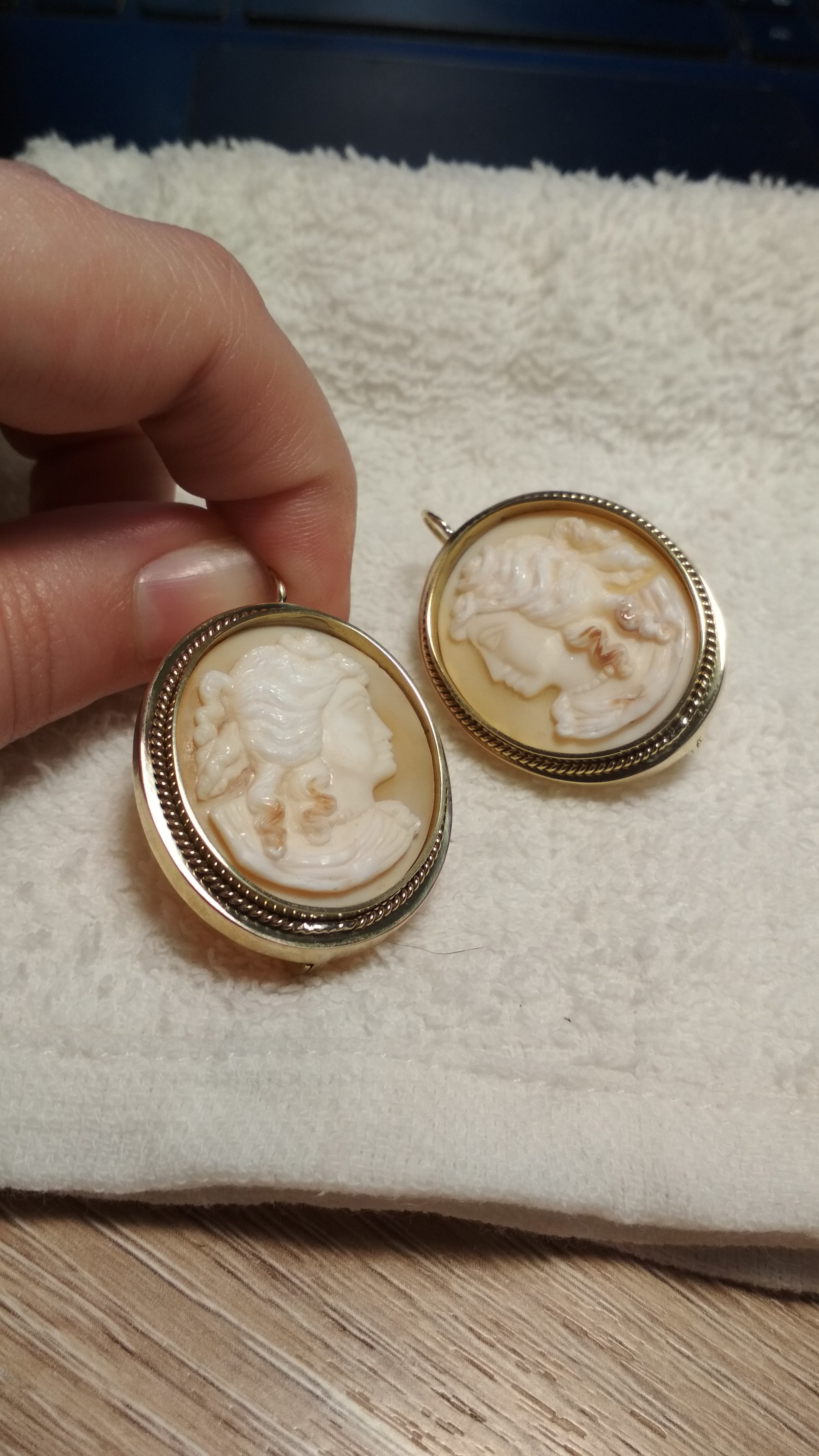 From shell to cameo - My, Stone carving, cameos, Thread, Handmade, Longpost