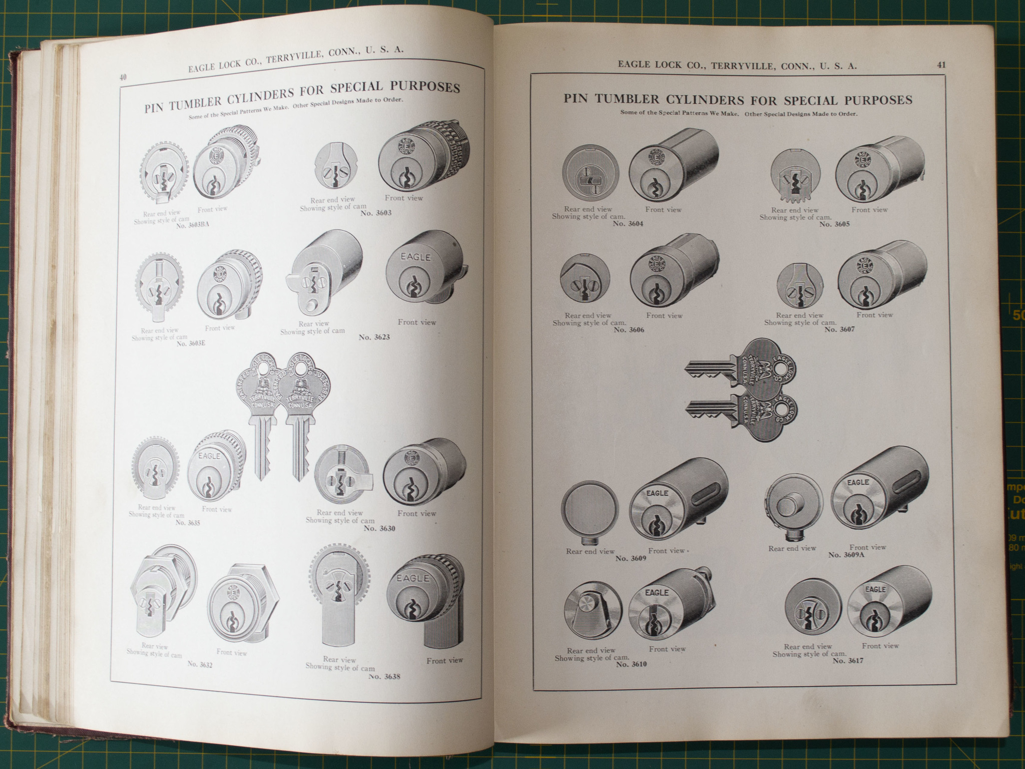 LOCK CATALOG EAGLE LOCK CO Volume 46 1930+ USA - My, Catalog, Antiques, Books, Lock, Keys, Skobyanka, Longpost