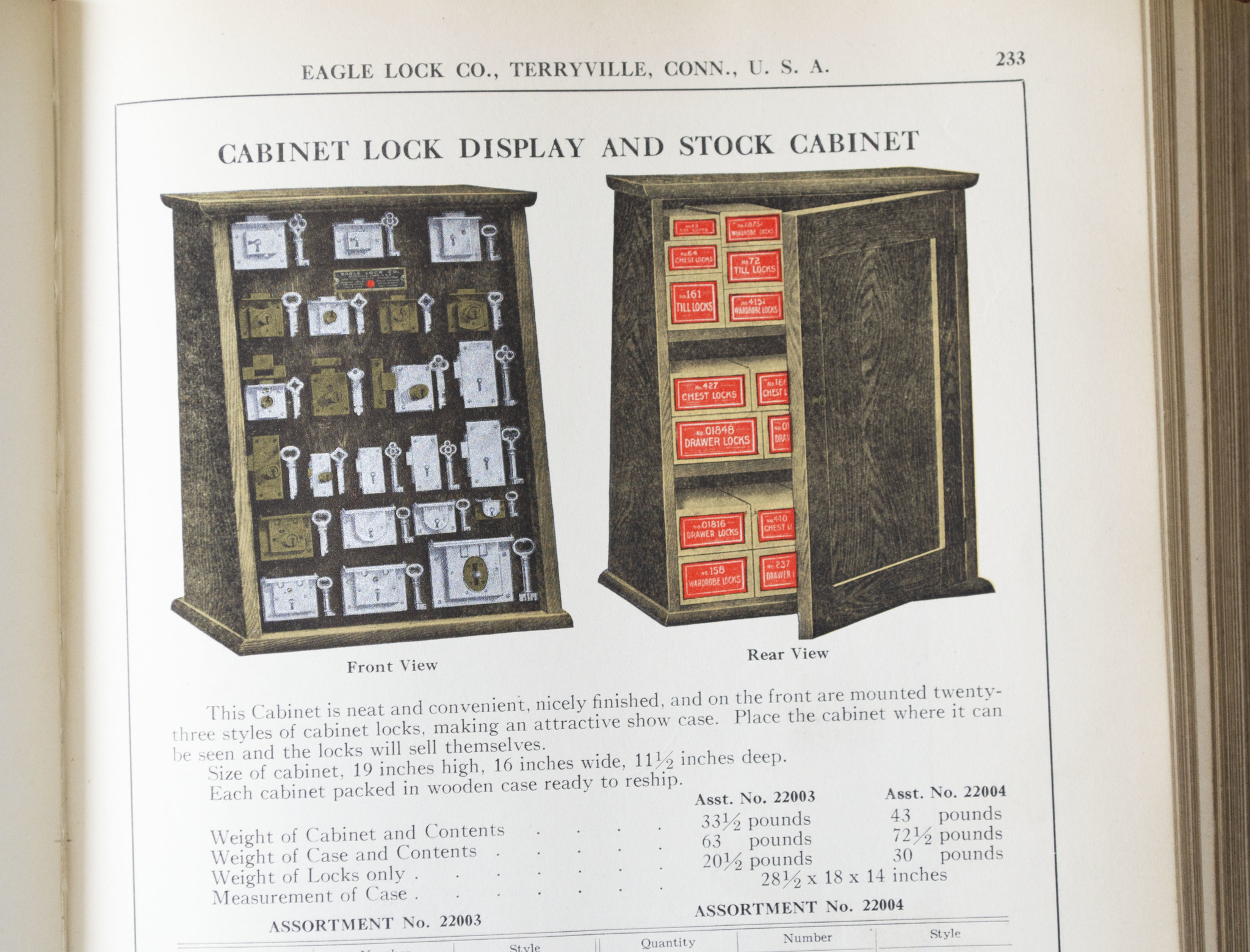 LOCK CATALOG EAGLE LOCK CO Volume 46 1930+ USA - My, Catalog, Antiques, Books, Lock, Keys, Skobyanka, Longpost