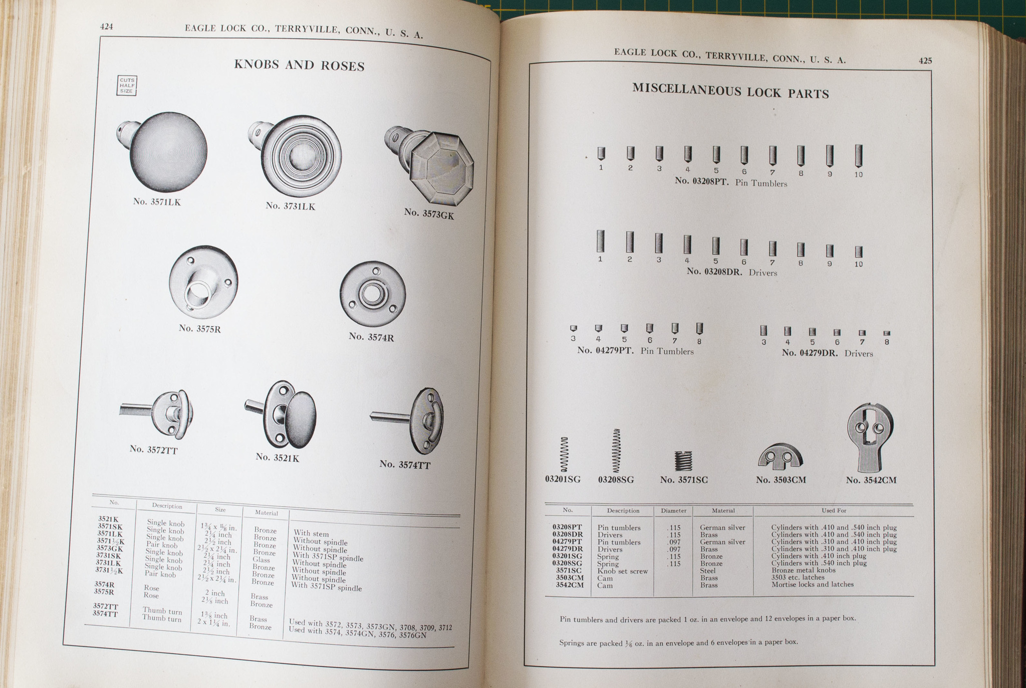 LOCK CATALOG EAGLE LOCK CO Volume 46 1930+ USA - My, Catalog, Antiques, Books, Lock, Keys, Skobyanka, Longpost