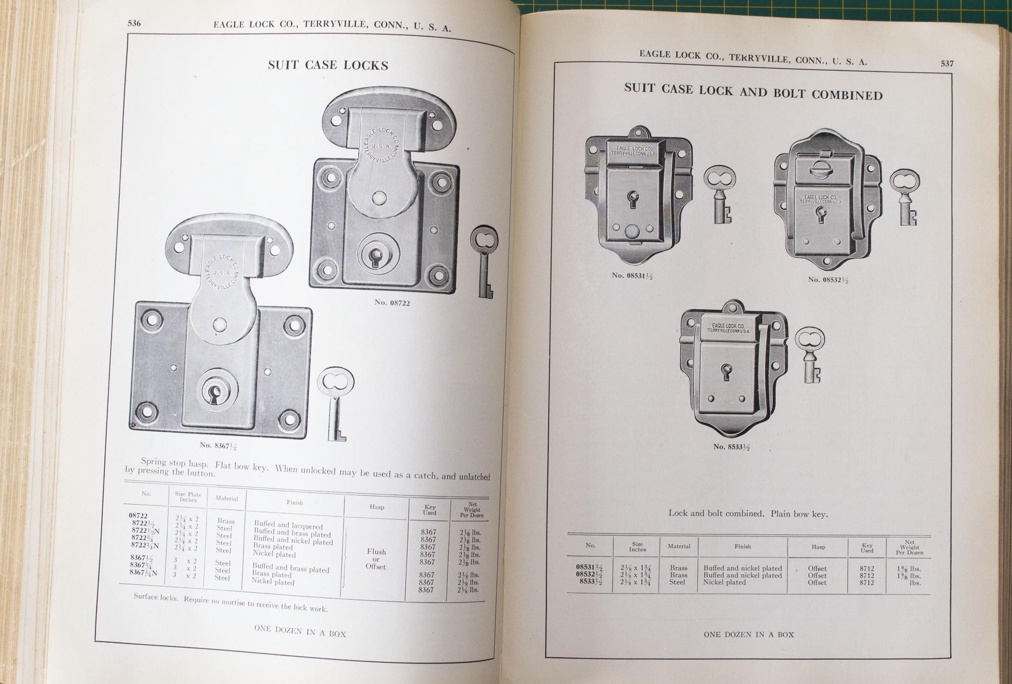 LOCK CATALOG EAGLE LOCK CO Volume 46 1930+ USA - My, Catalog, Antiques, Books, Lock, Keys, Skobyanka, Longpost