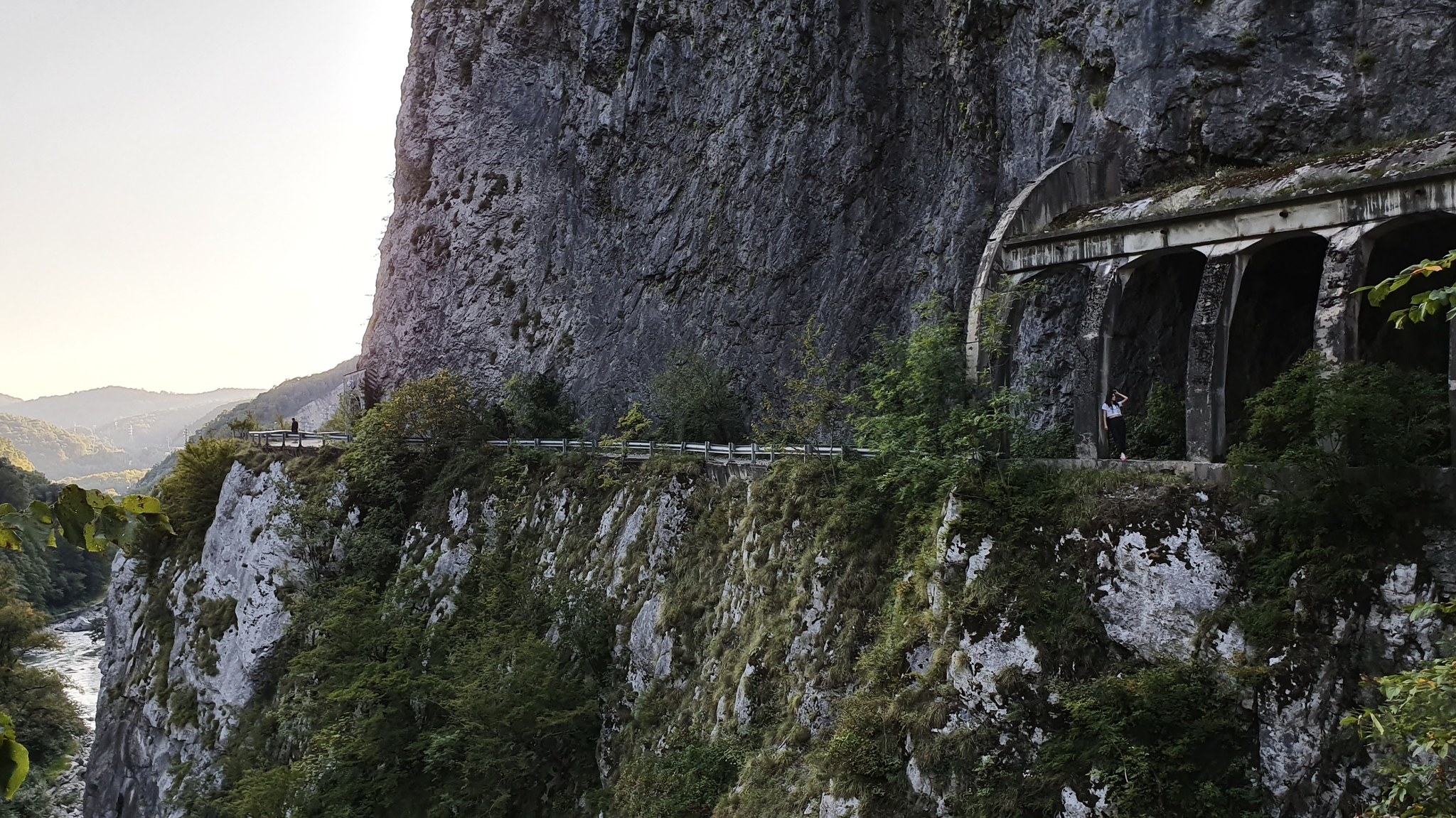 Bring it through, Lord! or the old road to Krasnaya Polyana - My, Adler, Krasnaya Polyana, Road, The rocks, Longpost