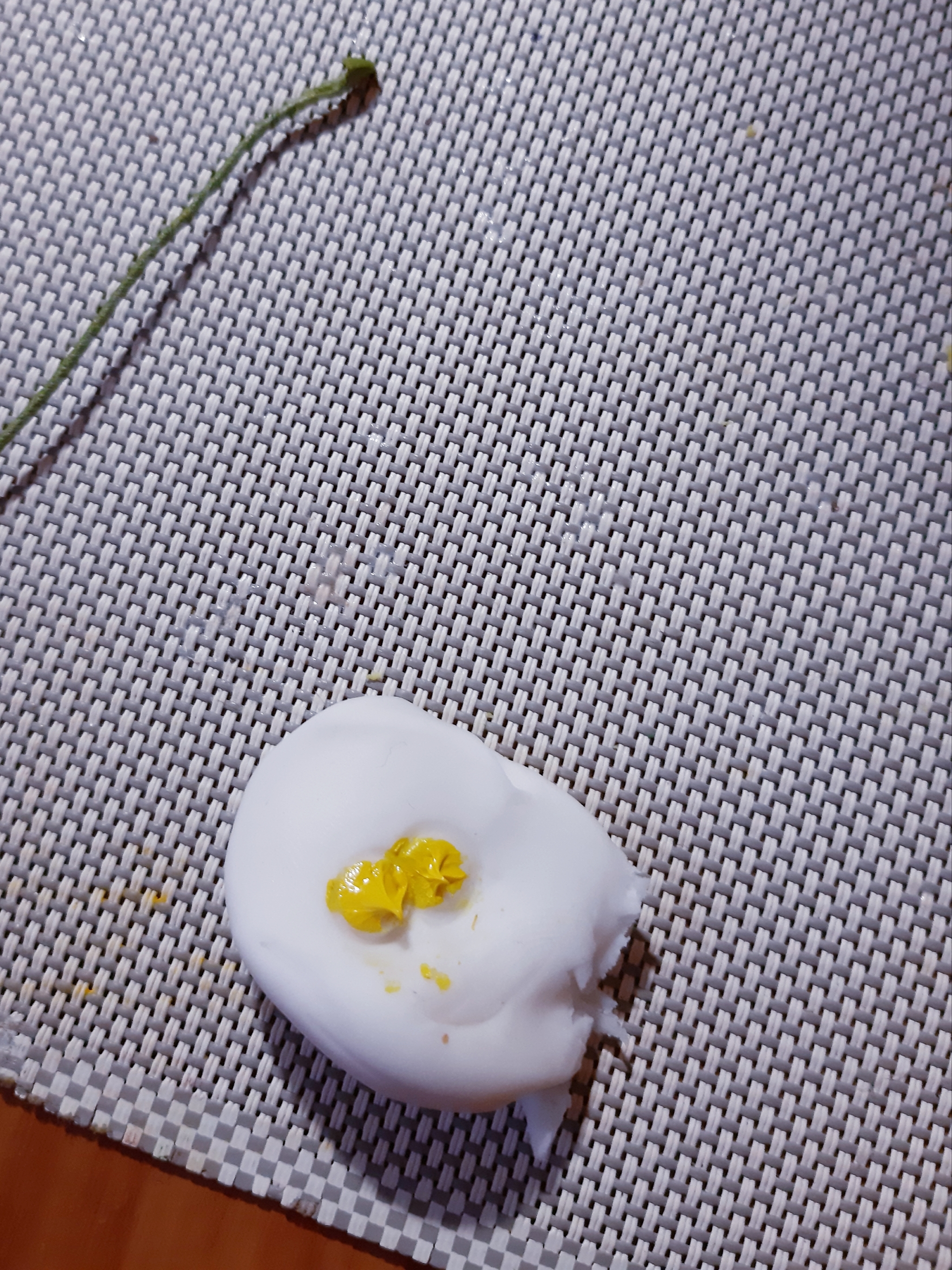 Dandelions, how they are made (or following on from my previous post) - My, Needlework with process, Cold porcelain, Dandelion, Longpost