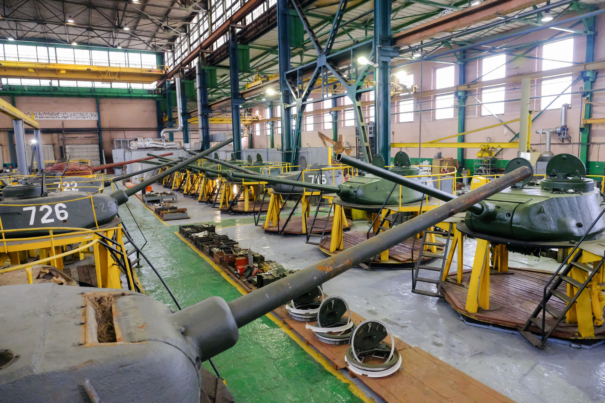 T-34 is back in service: tanks that arrived in Russia from Laos are being prepared for the Victory Parade near St. Petersburg - Saint Petersburg, Tanks, Armored vehicles, Military equipment, Victory, The Great Patriotic War, Factory, The photo, Longpost