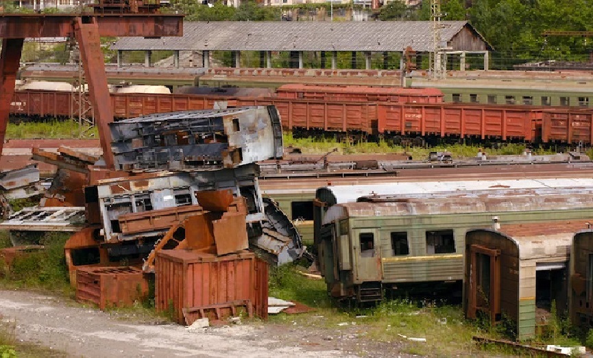 Abandoned trains: Russian Railways on the verge of collapse - news, Transport, Russian Railways, A train, Shipping, Economy, Monopoly, Collapse, Longpost