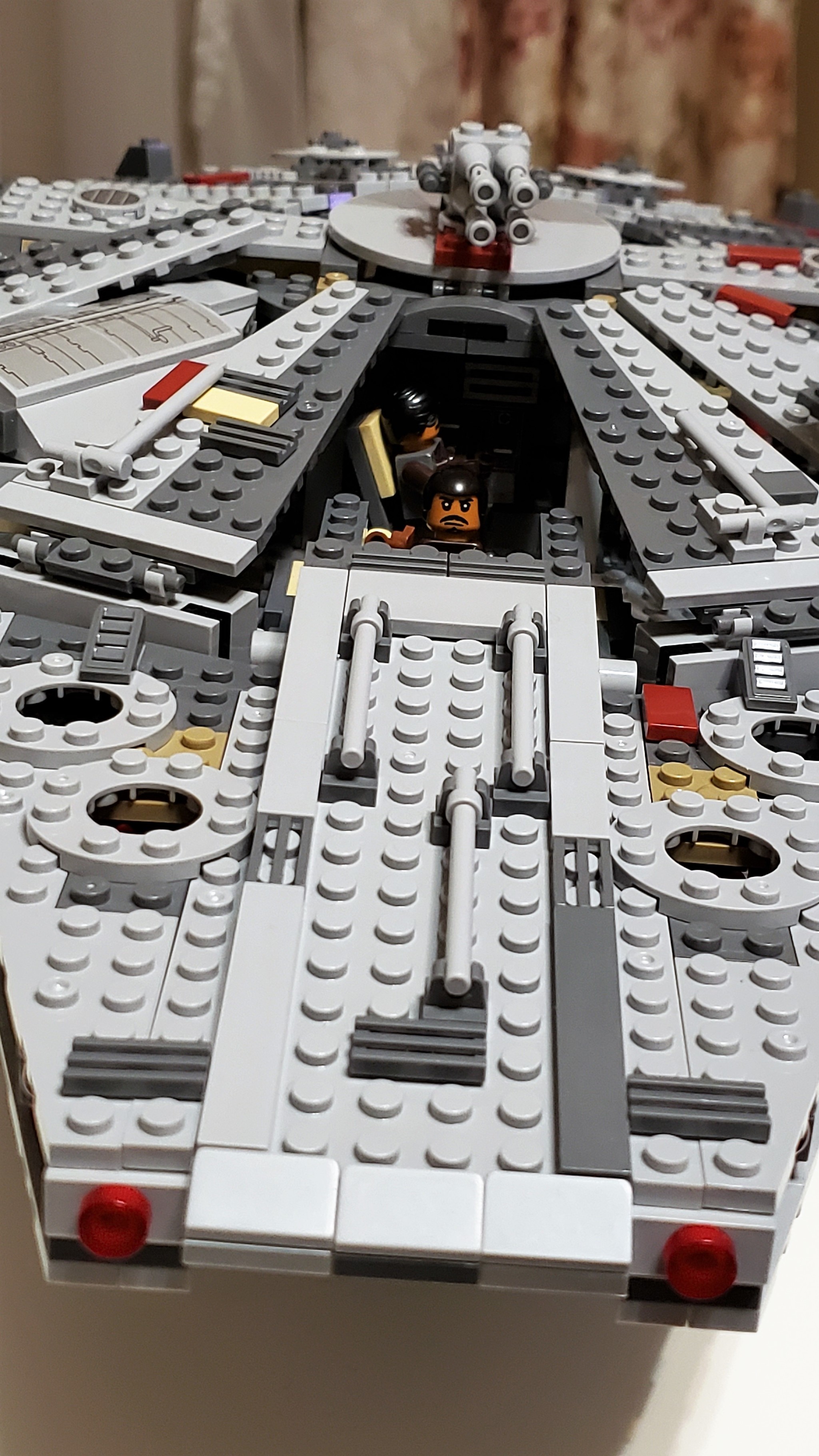 Millennium Falcon в режиме эконом - Моё, LEGO, Lepin, Конструктор, Star Wars, Тысячелетний сокол, Почта России, Длиннопост