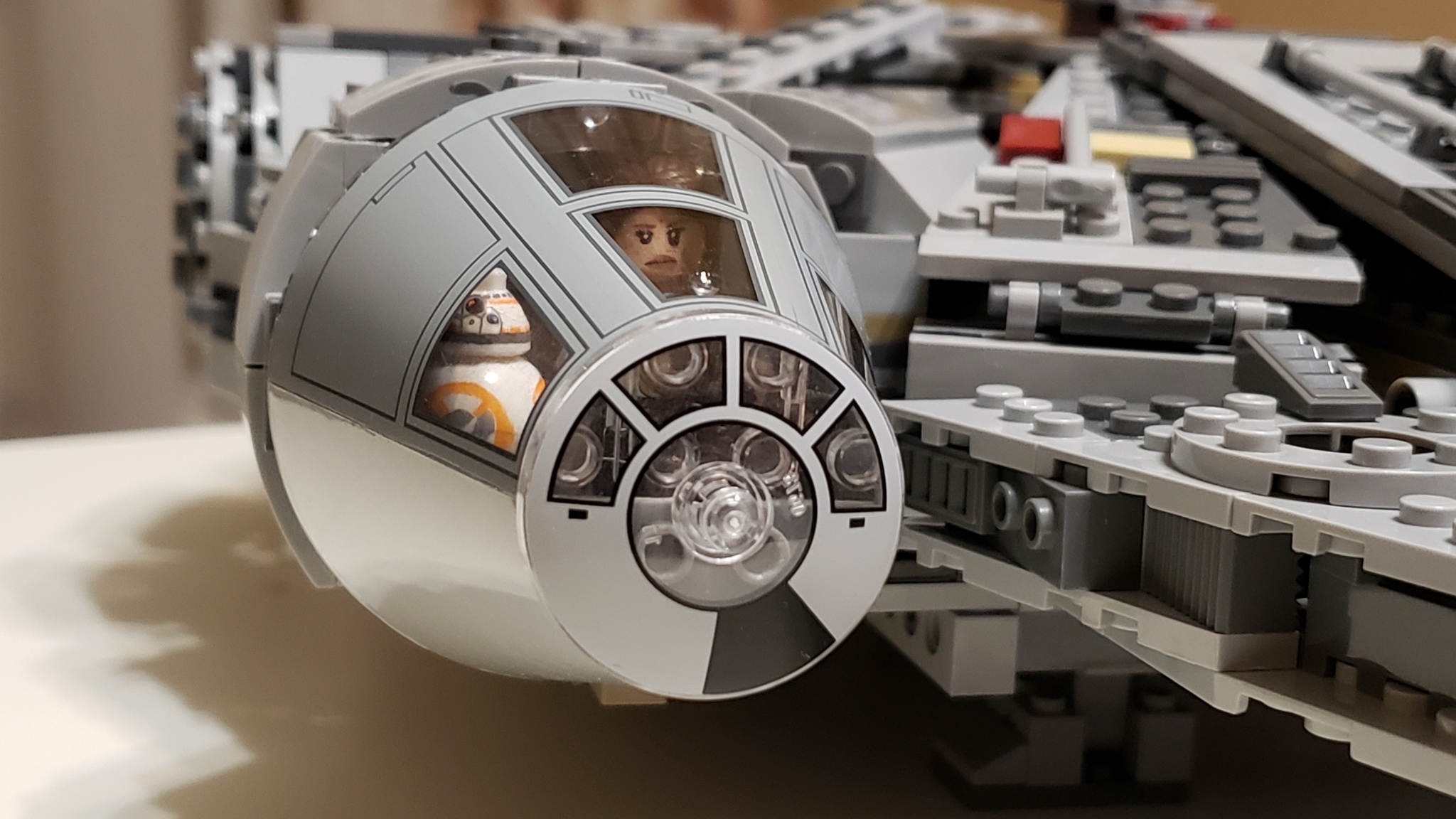 Millennium Falcon в режиме эконом - Моё, LEGO, Lepin, Конструктор, Star Wars, Тысячелетний сокол, Почта России, Длиннопост