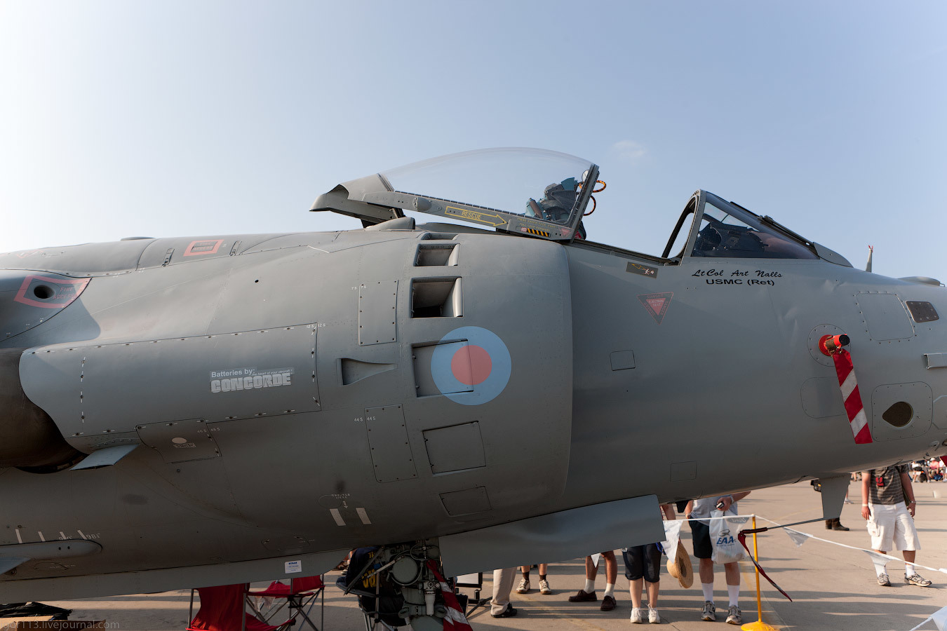 Vertical Briton.Sea Harrier FA2 - Great Britain, Harrier, Longpost